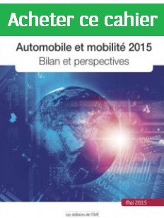Automobile et mobilité 2015 : Bilan et perspectives